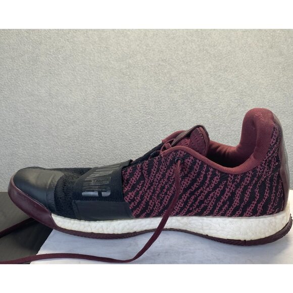 ADIDAS JAMES HARDEN VOL. 3 Playoff Maroon Mens Athletic Shoes Basketball Size 18 - Picture 12 of 16